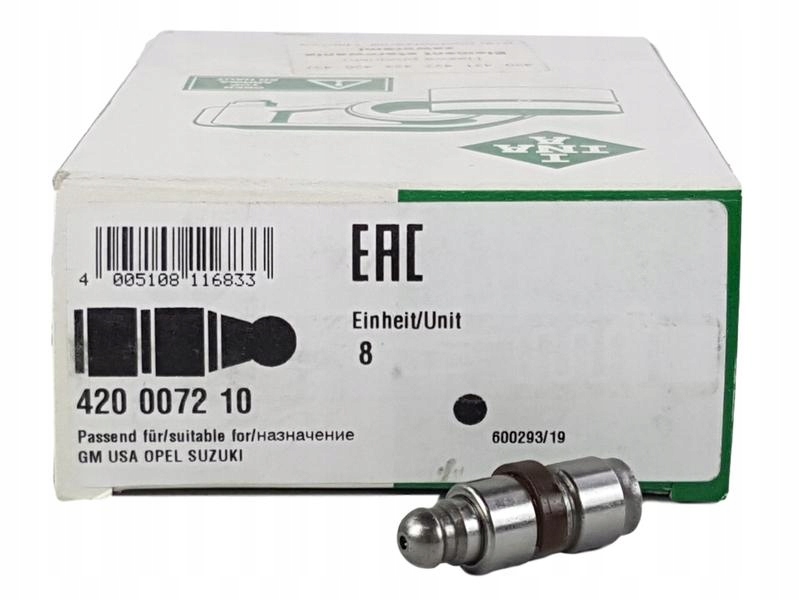 INA POPYCHACZ ZAWOROWY CHEVROLET AVEO 1.2 1.4 Producent części INA