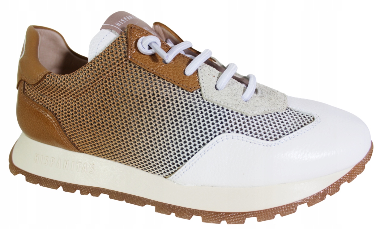 Tenisky Hispanitas BHV253869 VEL.39 Kůže CERVO-V25 Bílá