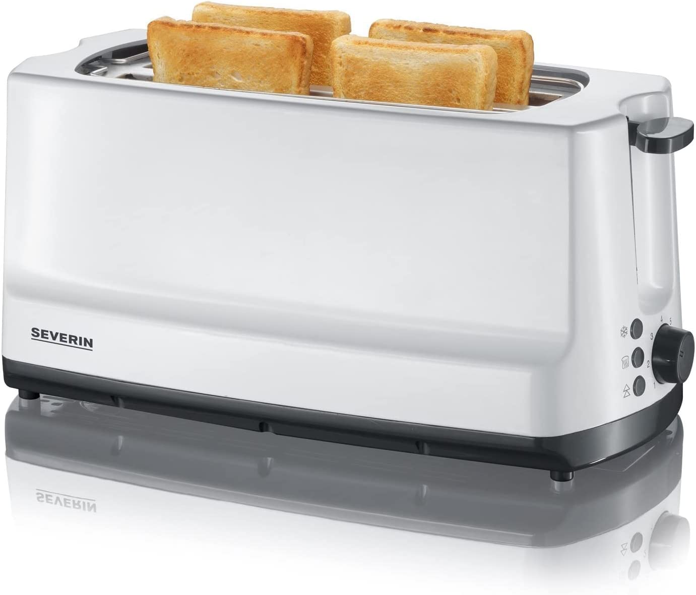 Severin At 2234 dlouhý toaster se 2 štěrbinami