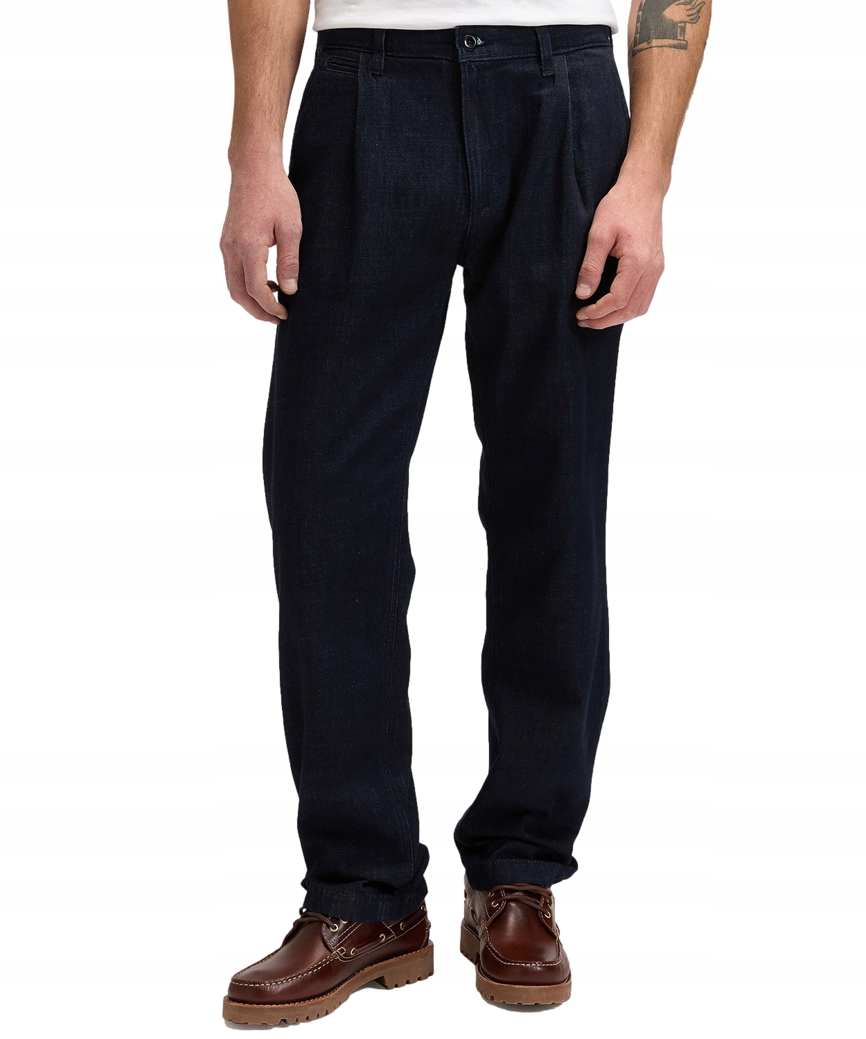 Kalhoty Lee Pleated Chino 112376349 Rinse W 36 L 32