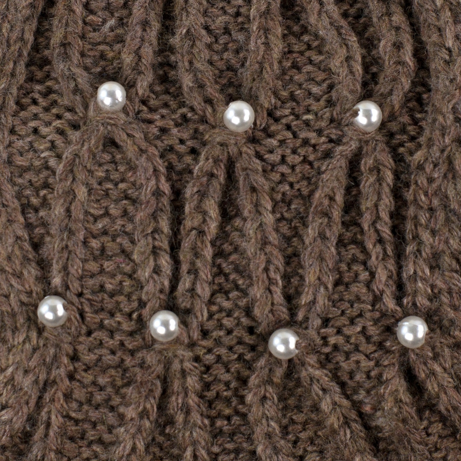 Szaleo wełniane RĘKAWICZKI z perełkami rk13444-3 Płeć uniseks