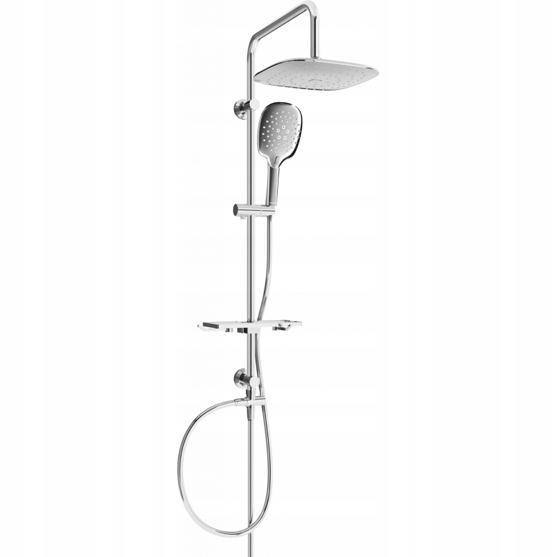 Mexen T22 sprchový sloup, Chromovaná