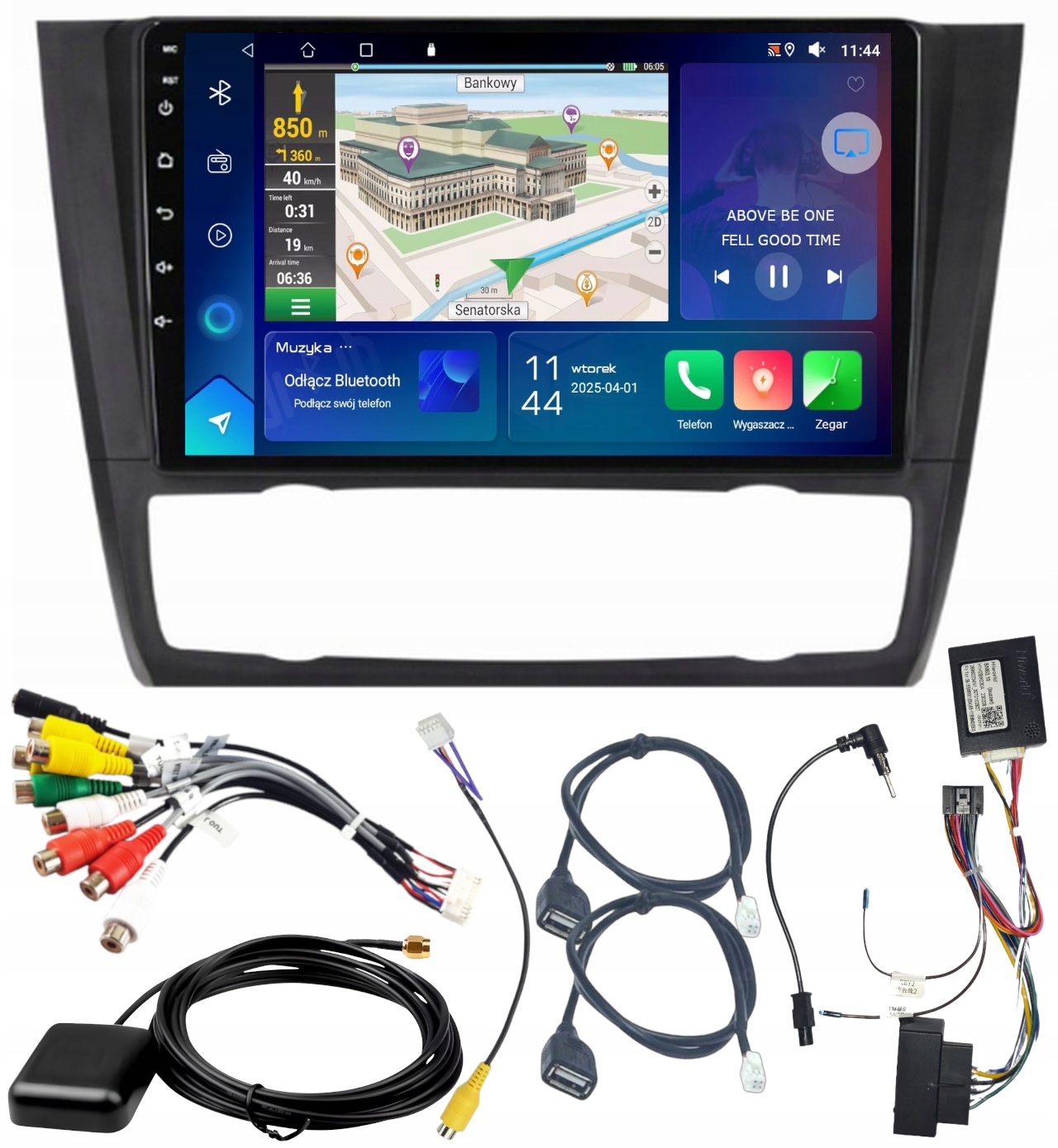 Autorádio Navigace Bmw 1 E81/E82/E87/E88 Carplay Android 2/64GB