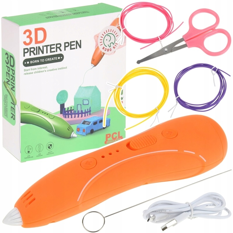 

Długopis Drukarka 3D Pen Zestaw Wkłady Plc Szablon