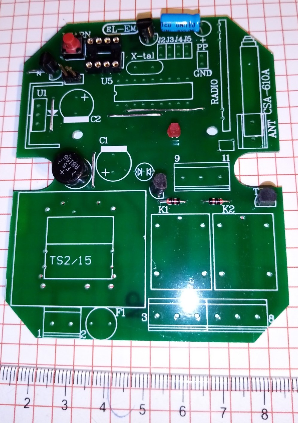 MODUŁ z BC337 78L05 MOSTEK RB156 / 5141B - Sklep, Opinie, Cena w Allegro.pl