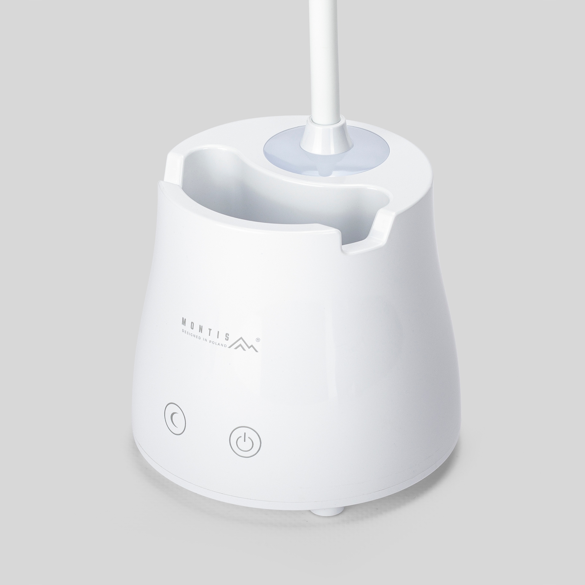 LAMPKA BIURKOWA LED BIURKO LAMPA STOJAK SMD 3BARWY TRYBY AKUMLATOR Kolor biały