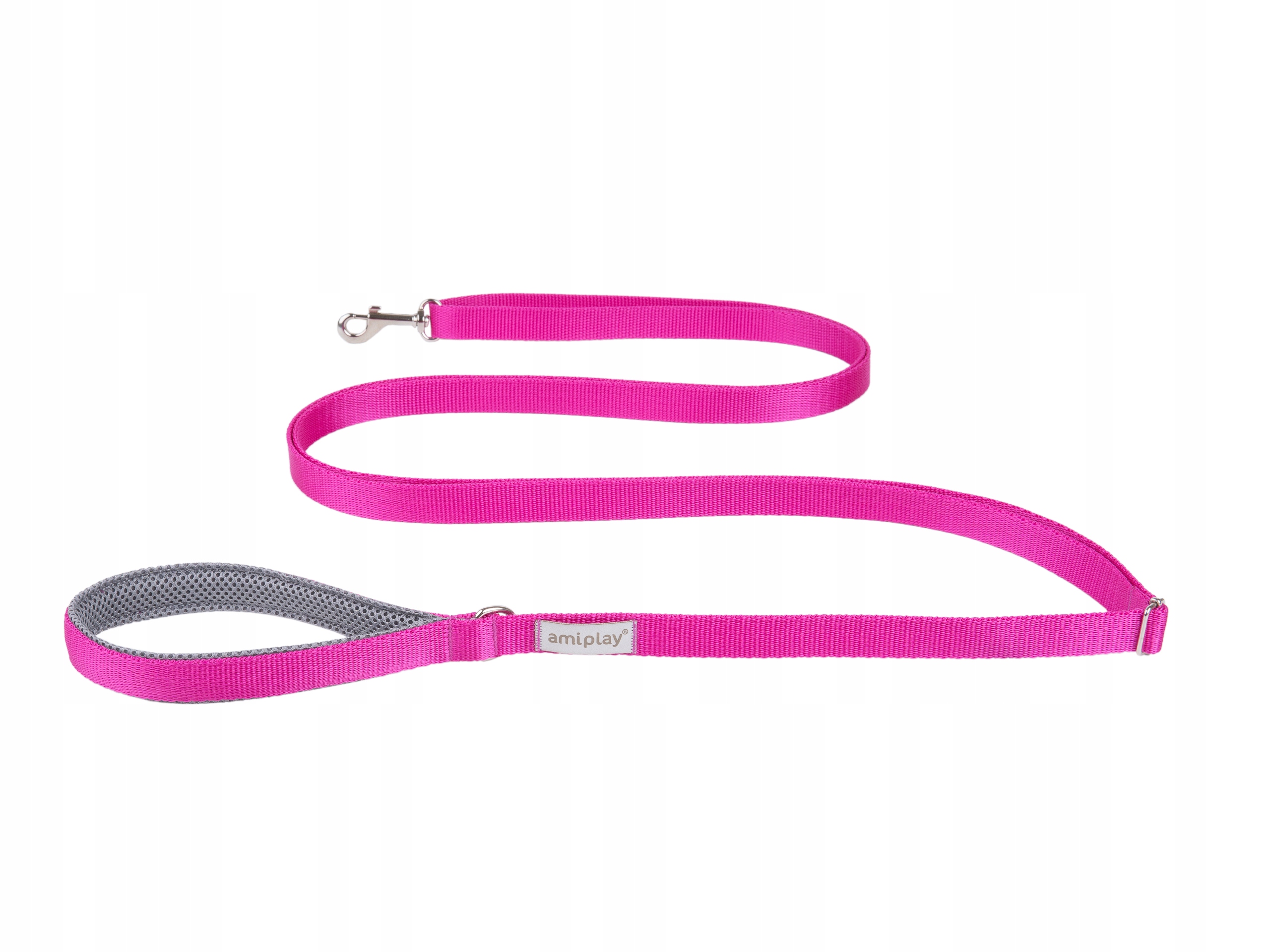 

amiplay Smycz regulowana Easy Fix Samba XL Różowa