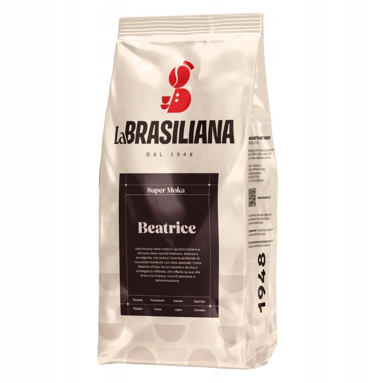 Kawa ziarnista La Brasiliana Moka Smart Coffee 1 kg