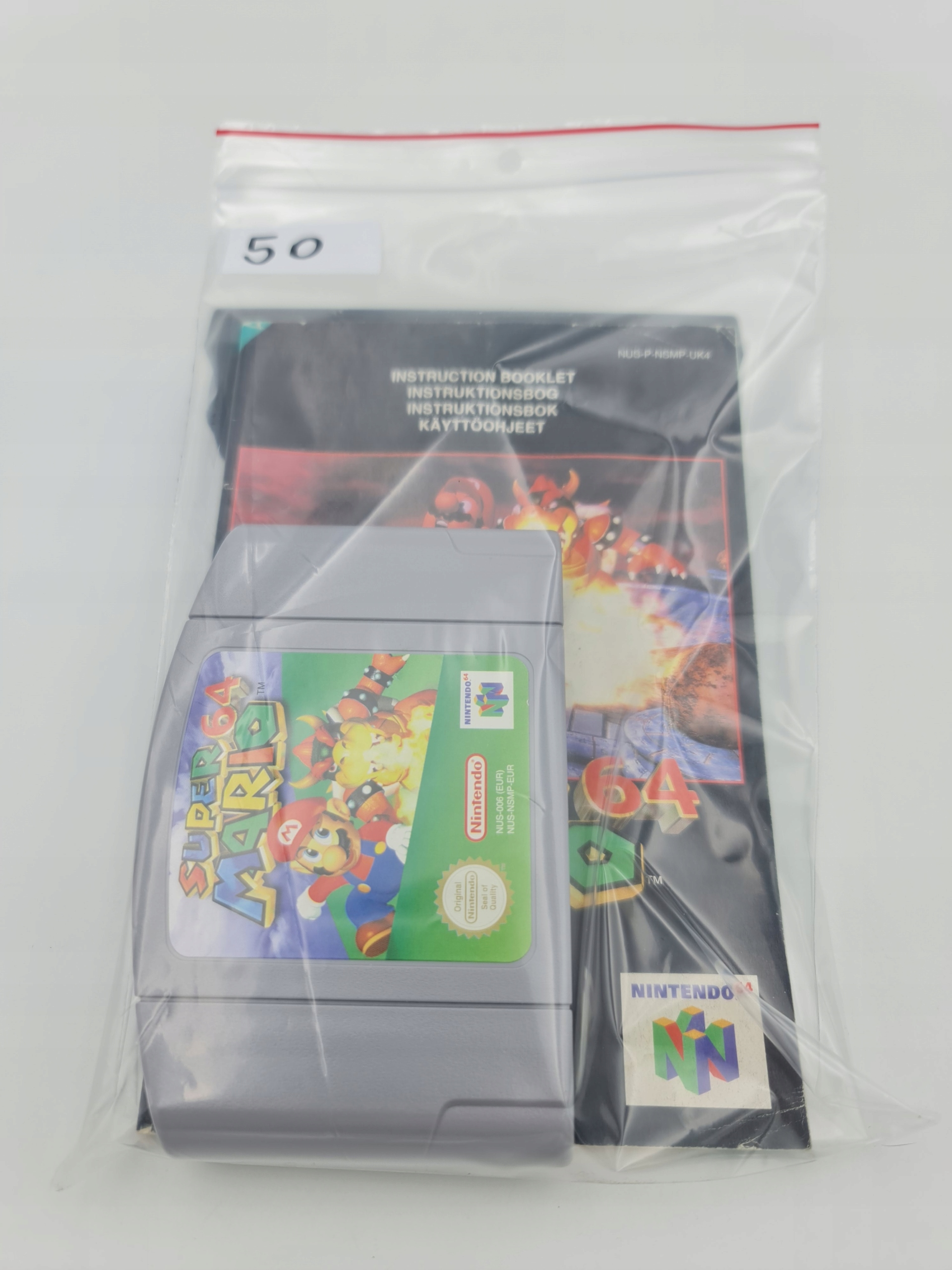 NINTENDO 64 SUPER MARIO 64 + KSIĄŻECZKA ORYGINAŁ Platforma Nintendo 64