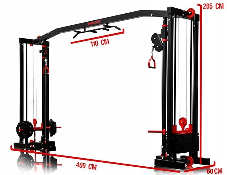 BRAMA WYCIĄG BRAMOWY HM1 STOS WOLNY CIĘŻAR DRĄŻEK Marka Kelton