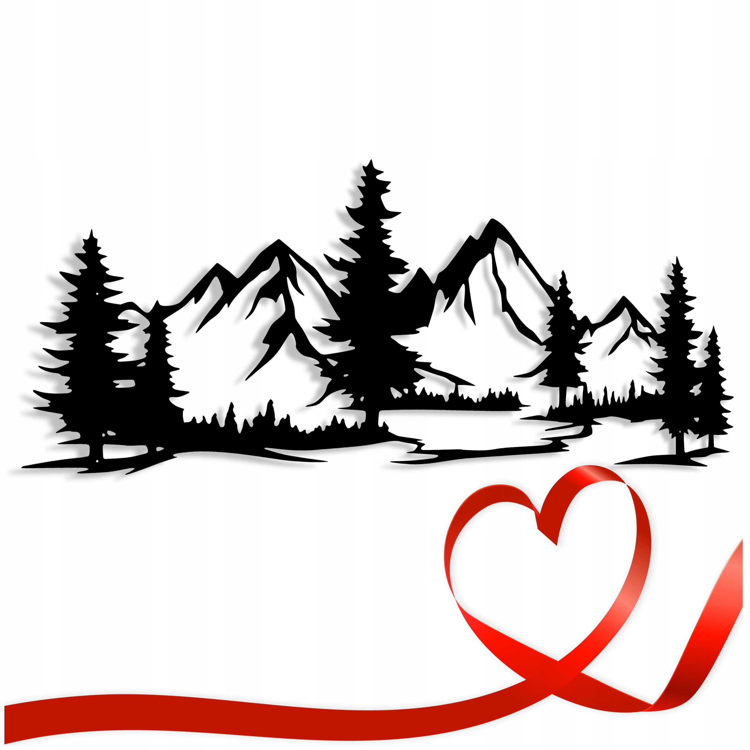 Obrazy Do Salonu Sypialni Na Ścianę Góry Panele Ażurowe Panel Duży 128 CM