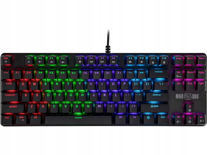 Klawiatura Mad Dog GK510K Outemu Red Czarny