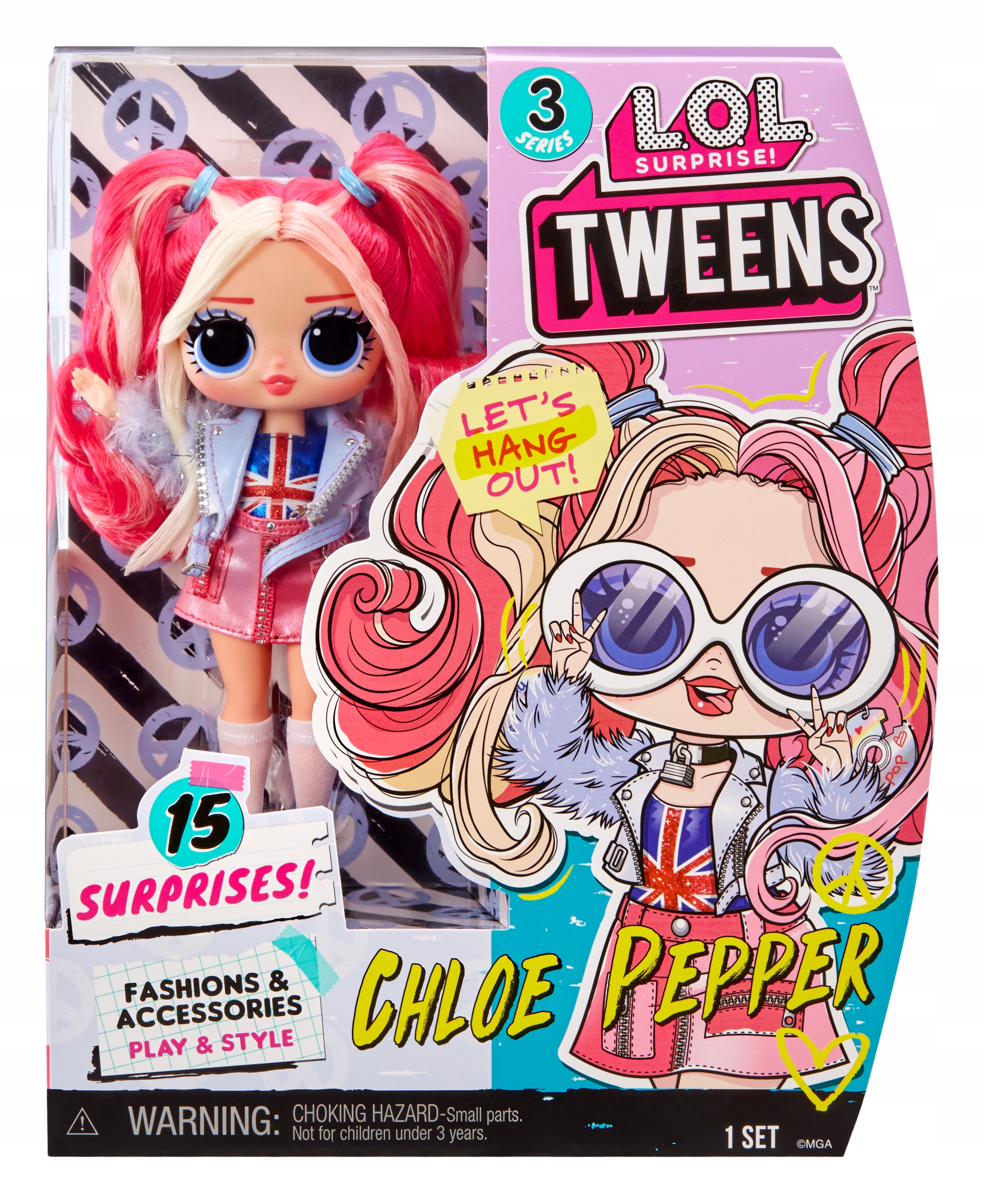 L.O.L. Surprise! Tweens panenka, série 3 – Chloe Pepper