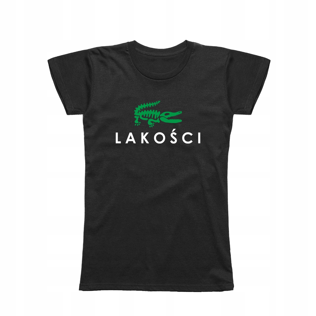 

S- Koszulka T-shirt Lakości Parodia Krokodyl Lacos