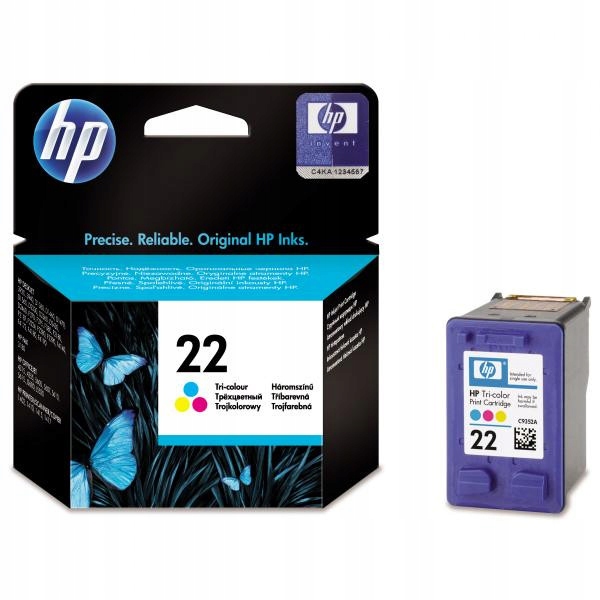 Hp 22 Cmy inkoust (C9352AE) originál