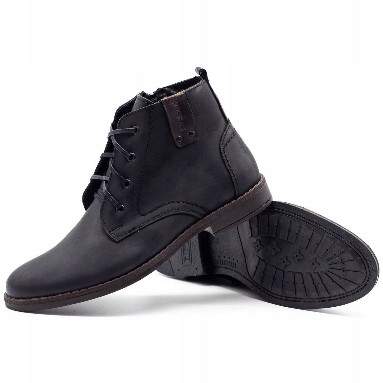 Buty męskie zimowe skórzane c20s czarne 43 Kod producenta BUTY C20S CZ 43 -