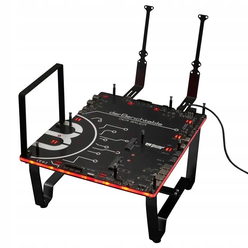 Thermal Grizzly der8enchtable benchtable s aktívnym Pcb, testovacia platforma