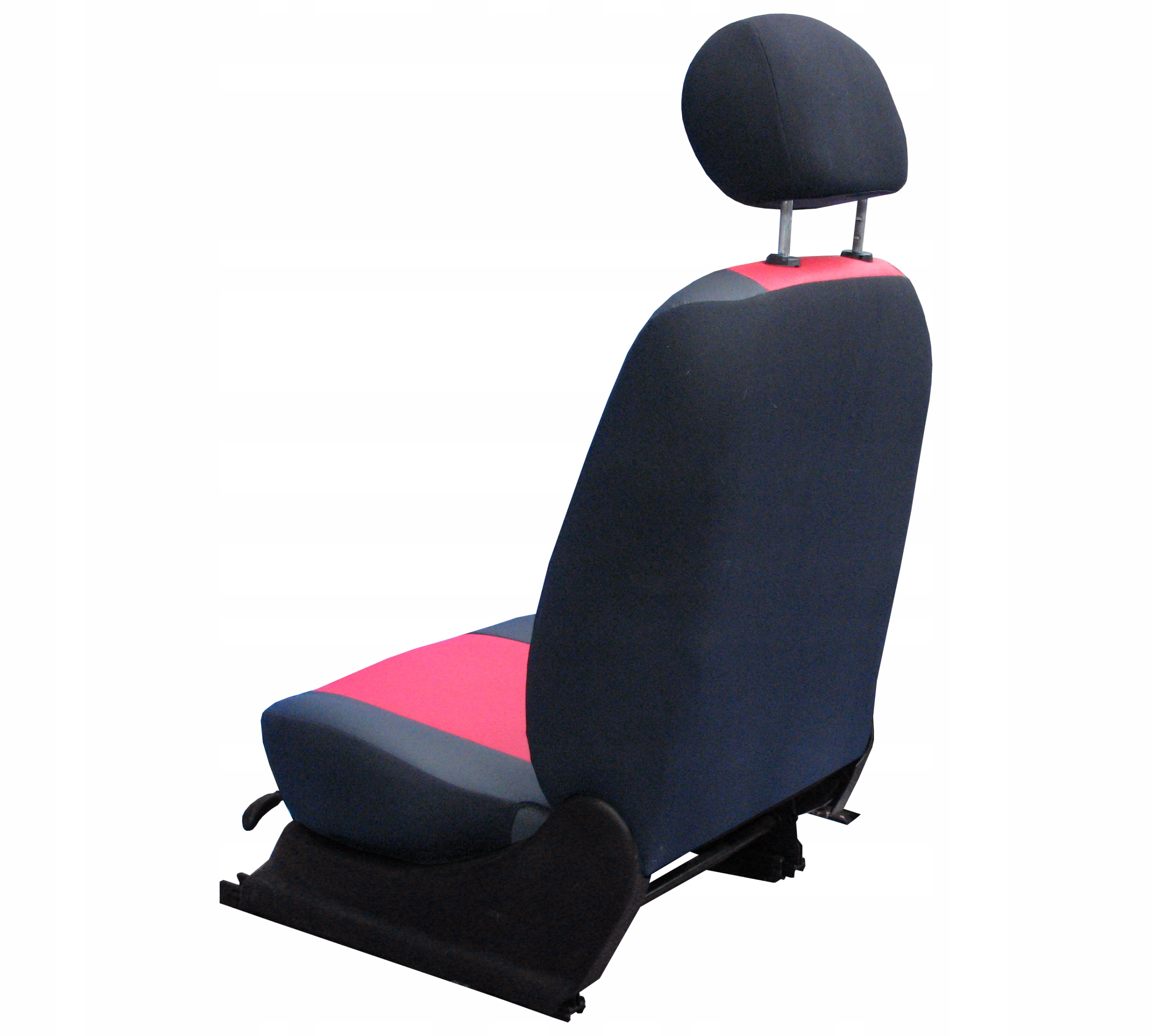 Pokrowce miarowe VW Transporter T5 od 2003 1 fotel Kolor beżowy czarny czerwony niebieski szary