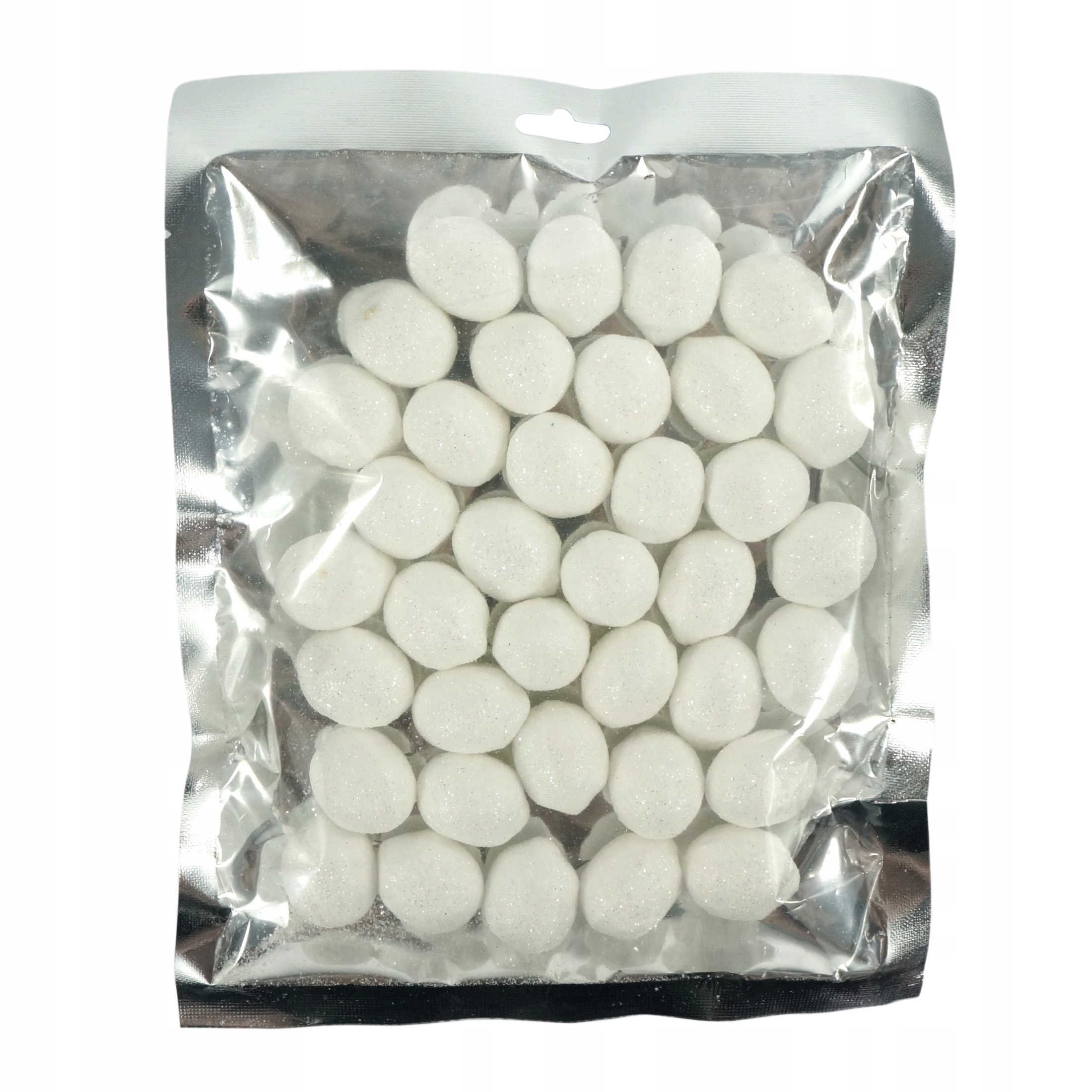 

Ozdobne brokatowe bule kulki do stroików 36 szt.