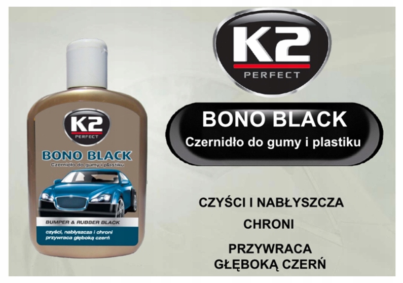 Z1T24 K2 BONO BLACK CZERNIDŁO DO GUMY I PLASTIKU 5 Producent K2