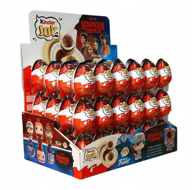 Levně Kinder Joy Stranger Things 20 g 12 kusů