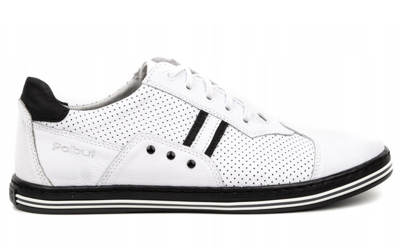 Pánské polobotky 1801P Polbut – přírodní kůže, velikost 45