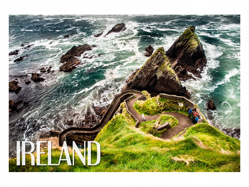 

Irlandia Brzeg Skały Magnes na lodówkę