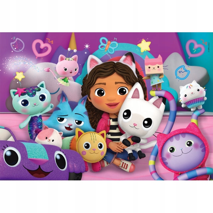 PUZZLE 60 EL. KOCI DOMEK GABI GABBY 'S DOLLHOUSE CLEMENTONI