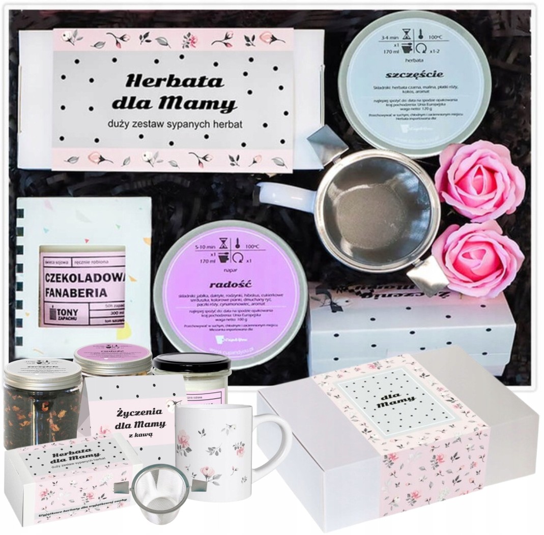 Zestaw Prezentowy Box Na Dzień Matki Urodziny Rocznice Dla Mamy Teściowej