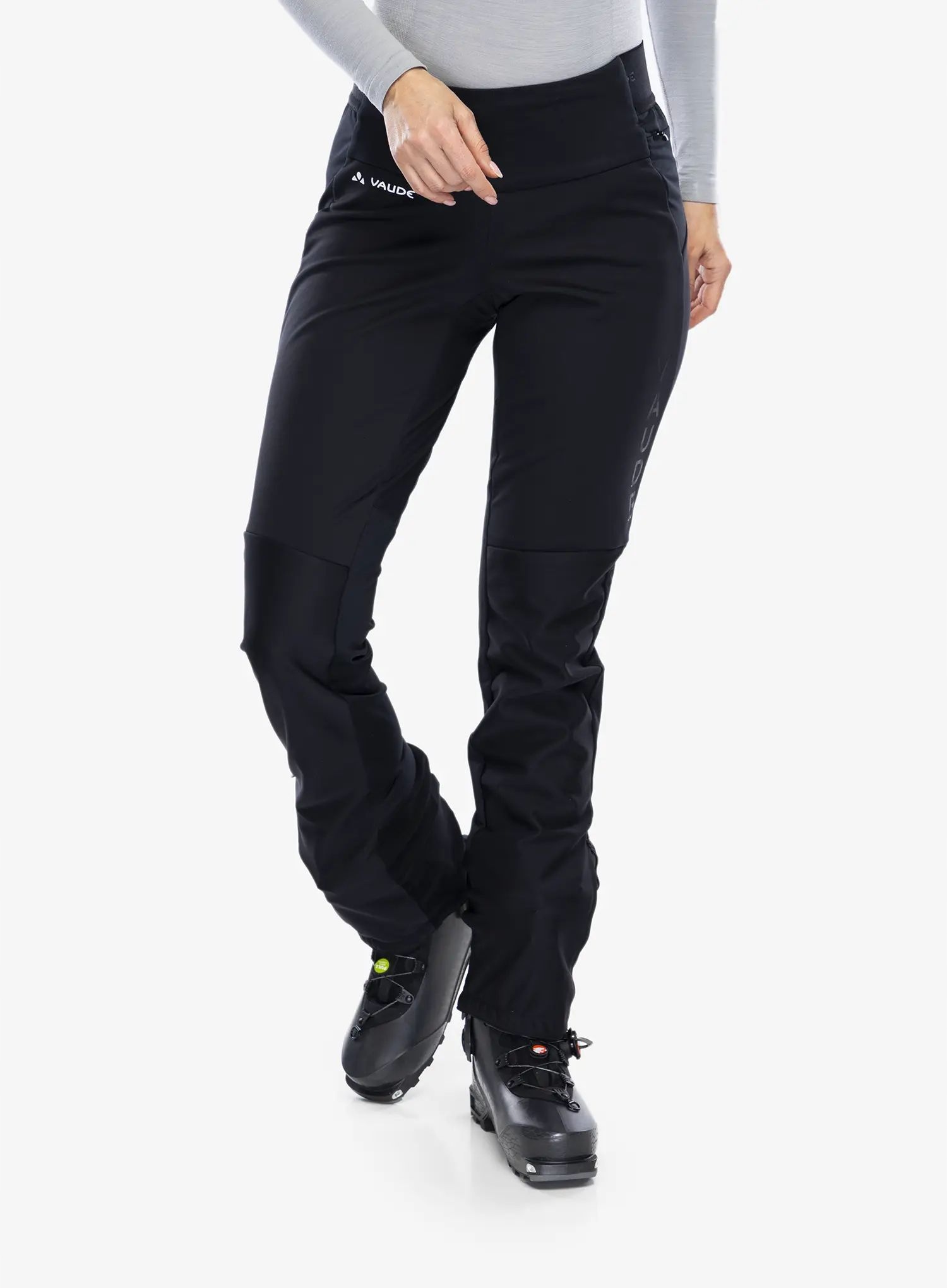 Dámské softshellové kalhoty Vaude Larice Core Pants černá 38 (s)