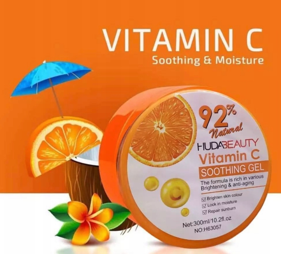 VITAMIN C GEL ODŚWIEŻAJĄCY NAWILŻAJĄCY ŻEL Z WITAMINĄ C 300ML