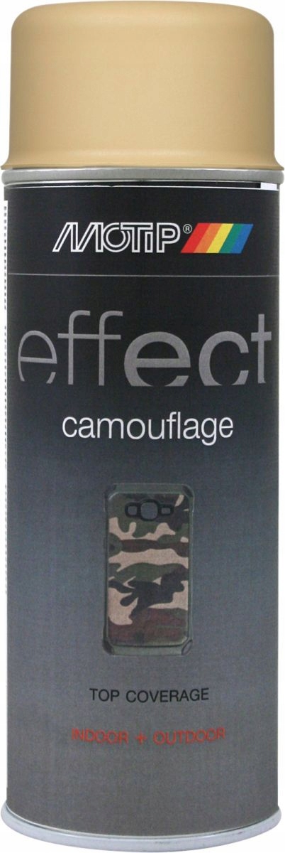 Motip Lakier Militarny Kamuflaż Spray Maskujący Ral 1001 Beżowy Piaskowy