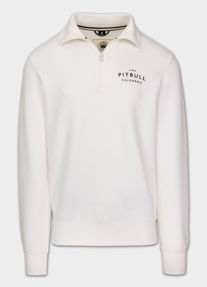 Pánská Mikina s zipem Pitbull Sampson Half Zip je pohodlná a lehce elastická