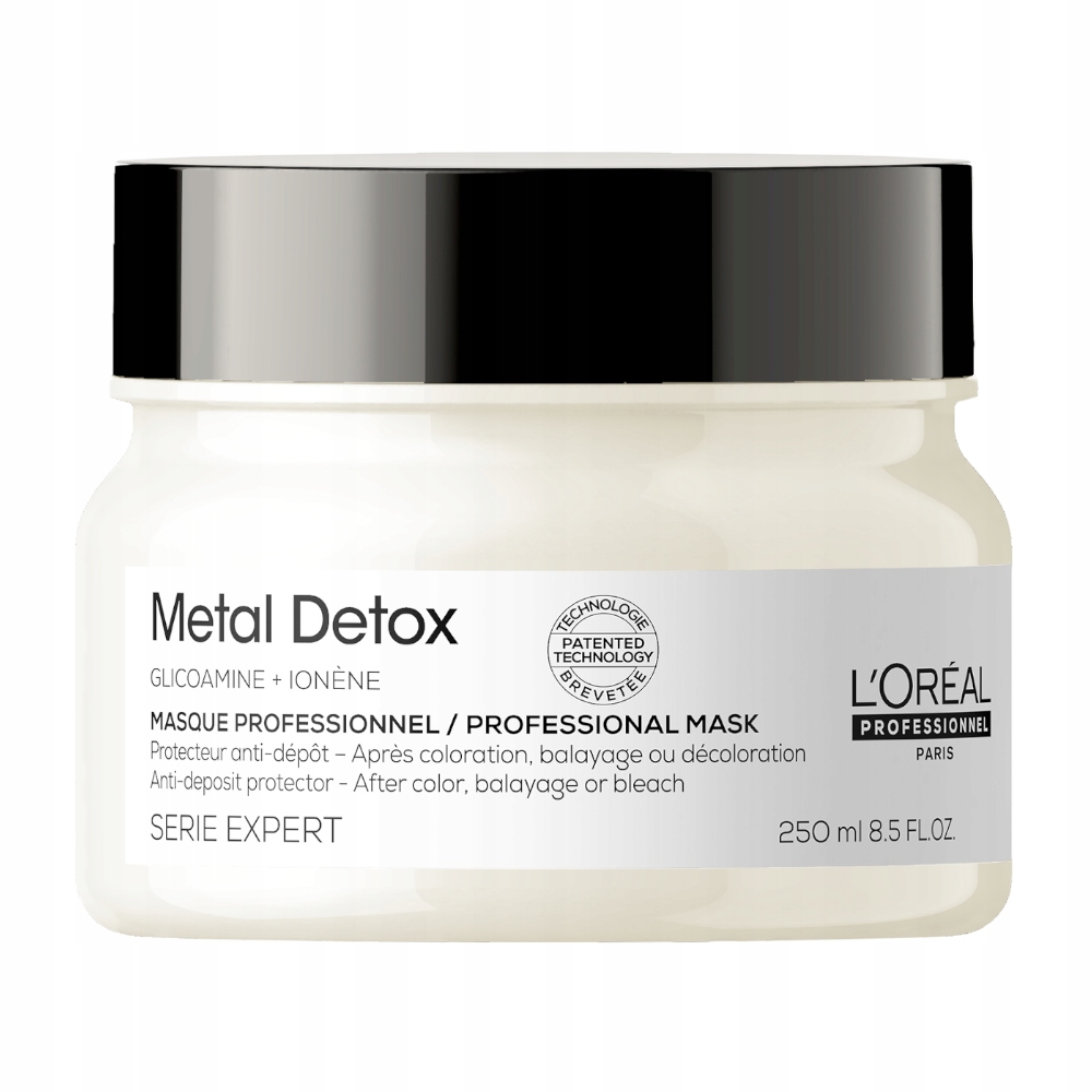 Loreal Metal Detoxová Maska Na Vlasy 250 ML