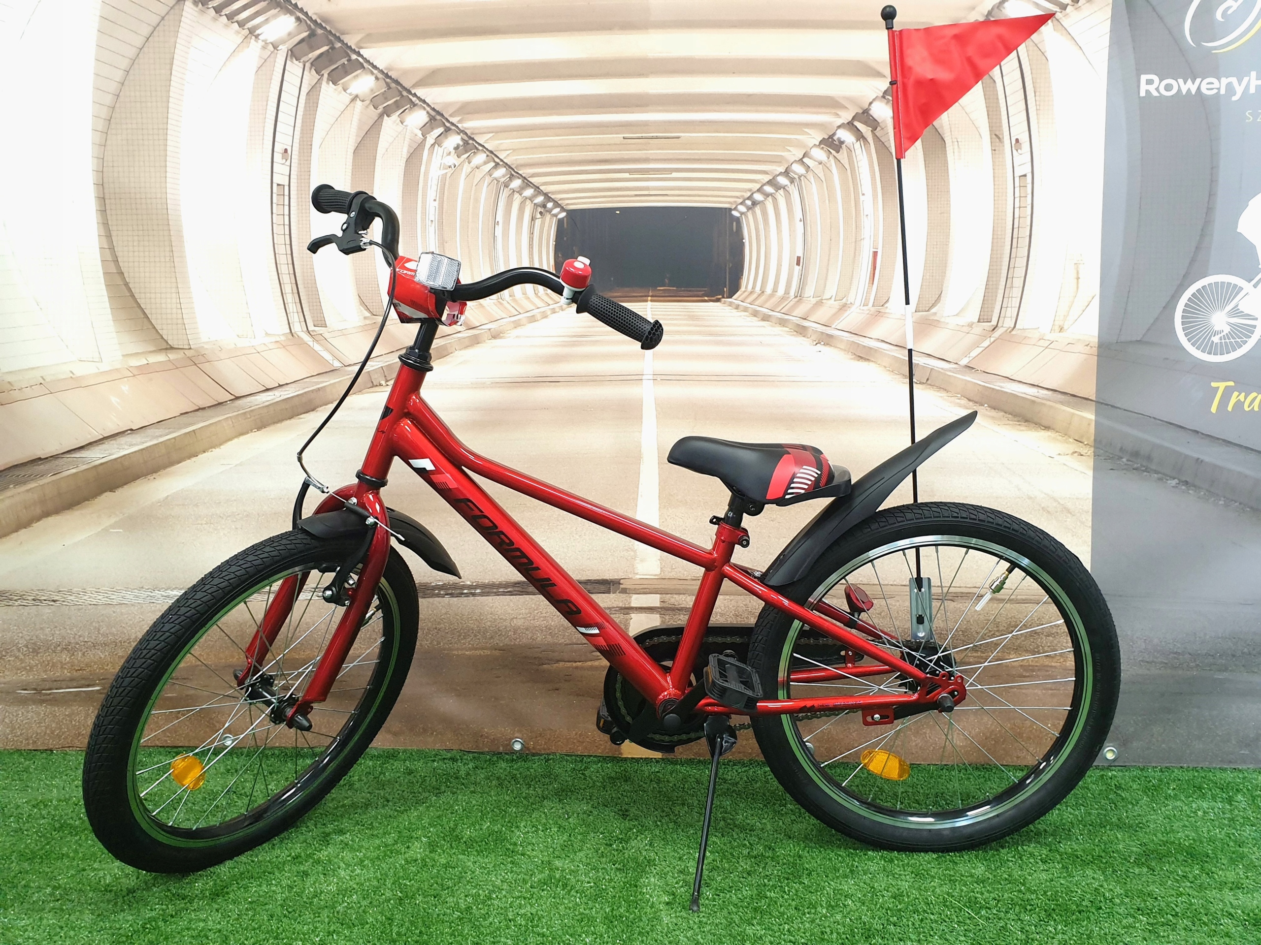 Rower dziecięcy 5 lat+ dla chłopca, dziewczynki koło 20" Dodatki