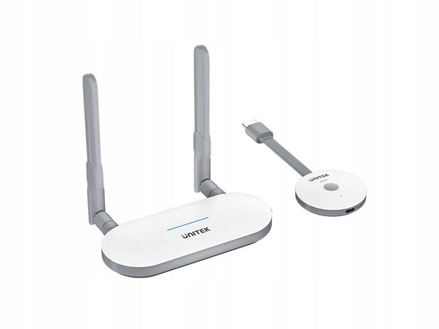 Zestaw nadajnik i odbiornik Hdmi Vga 50m 1080p 60Hz Unitek V1183A01