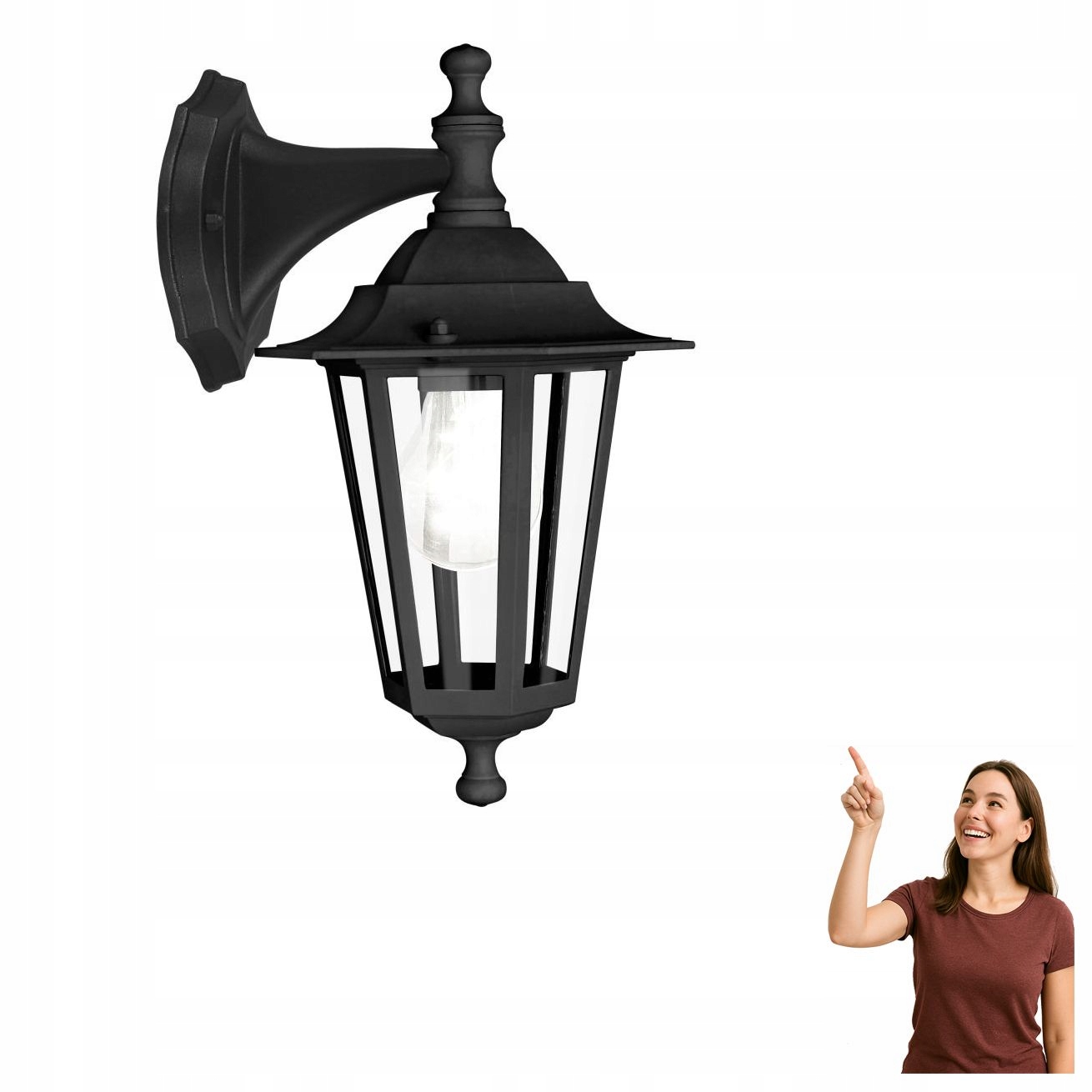 Venkovní nástěnné svítidlo Laterna 4 22467 Eglo