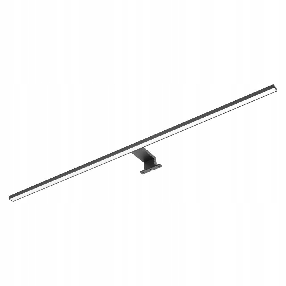 Nortes Led 18W, lampa nad lustro, 1600lm, 4000K, dł. 100cm, czarna