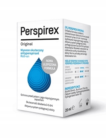 

Perspirex, Original Antyperspirant roll-on, 20 ml