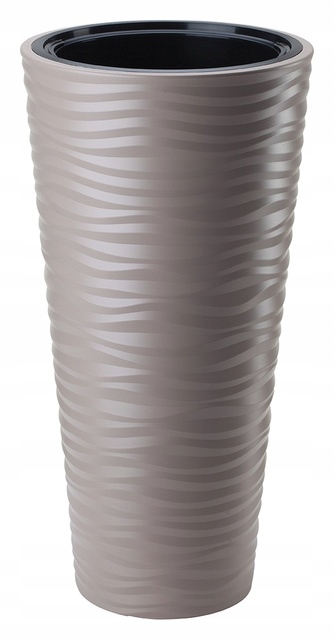 

Doniczka Sahara Slim fi30 taupe Form-Plastic