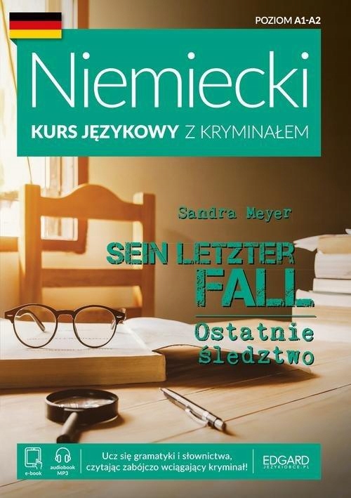 Niemiecki kurs językowy z kryminałen Sein letzt...