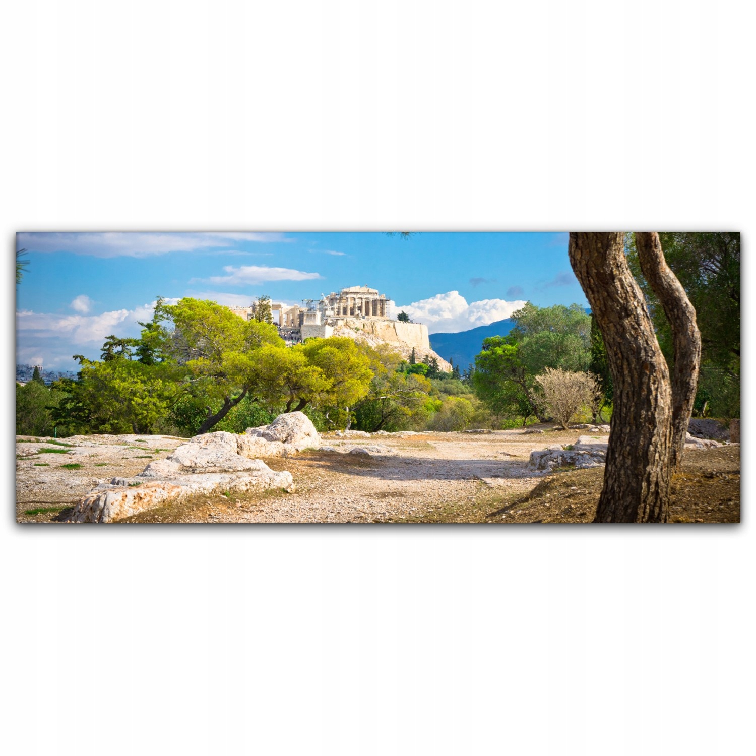 

Fotoobraz na płótnie 125x50 Akropol Architektura