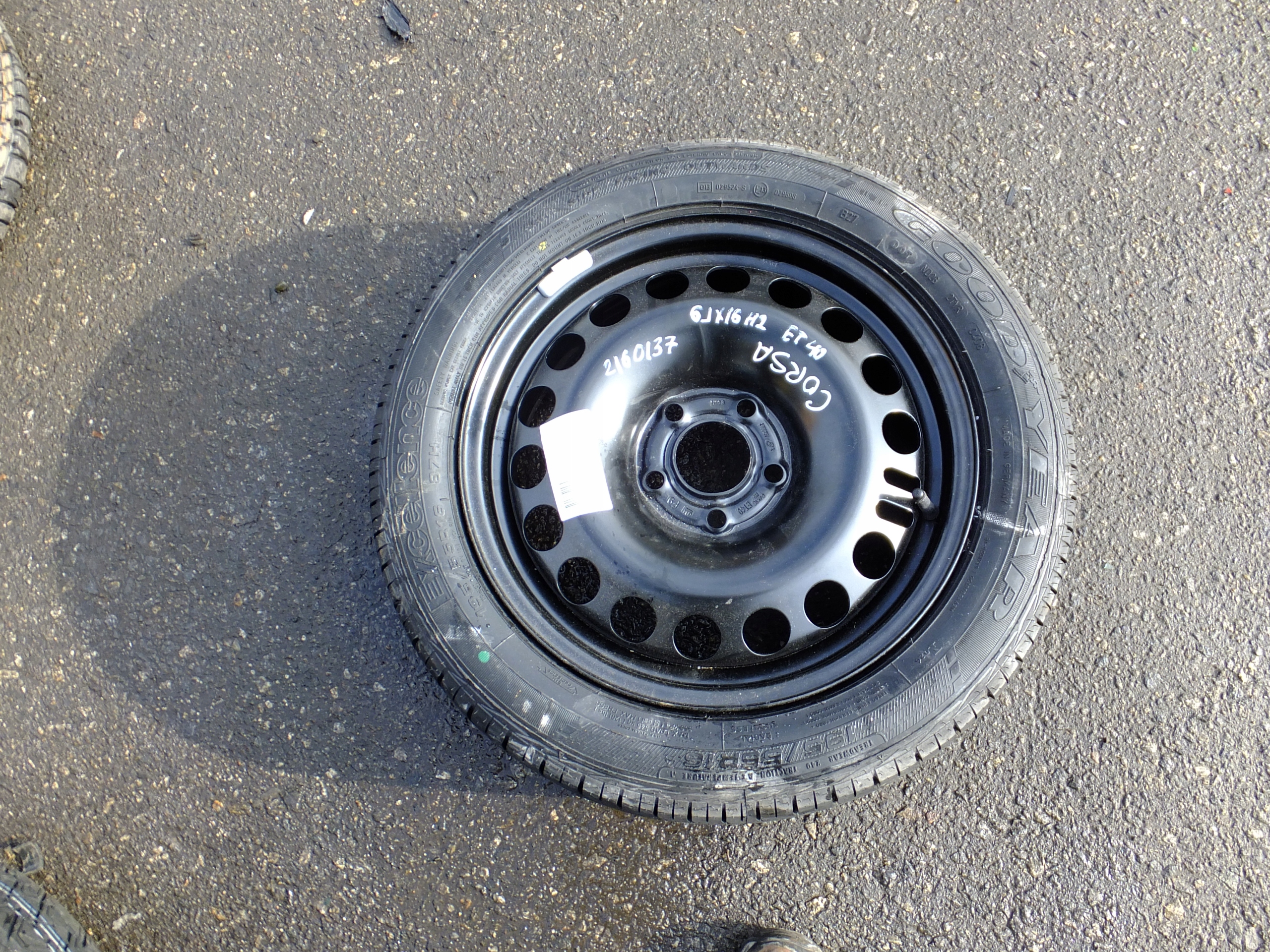 disc wheel spare 16'' opel corsa d 2008r