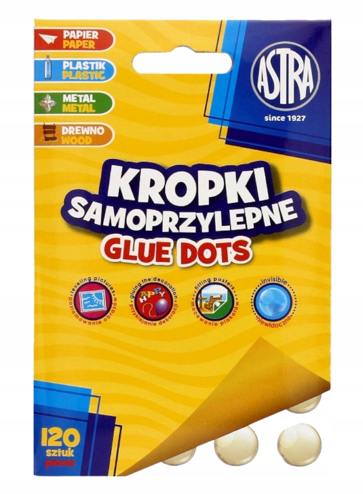 

Masa mocująca samoprzylepna Astra kropki Glue Dots