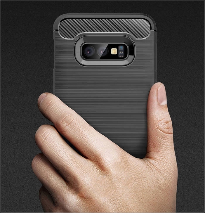 ETUI DO SAMSUNG S10E CARBON CASE SLIM Typ plecki