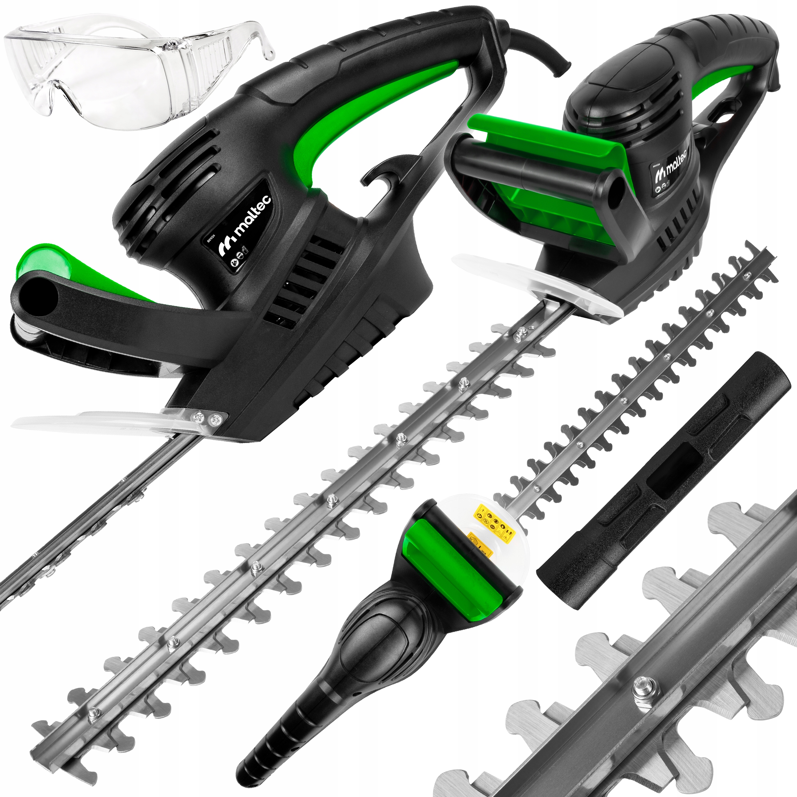 Elektrické Nůžky Na Živý Plot Stříhání Větví Ostré 50CM 1500W