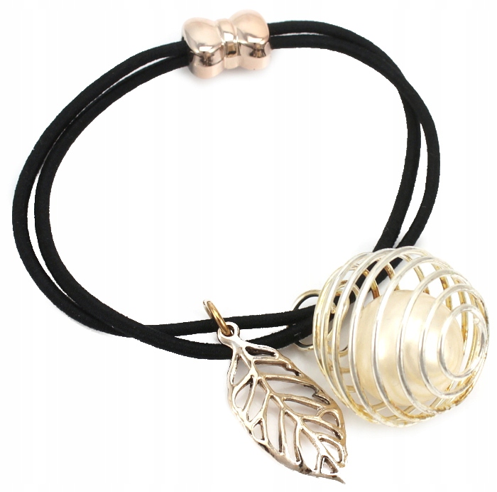 GUMKA DO WŁOSÓW GLAMOUR Z PERŁĄ