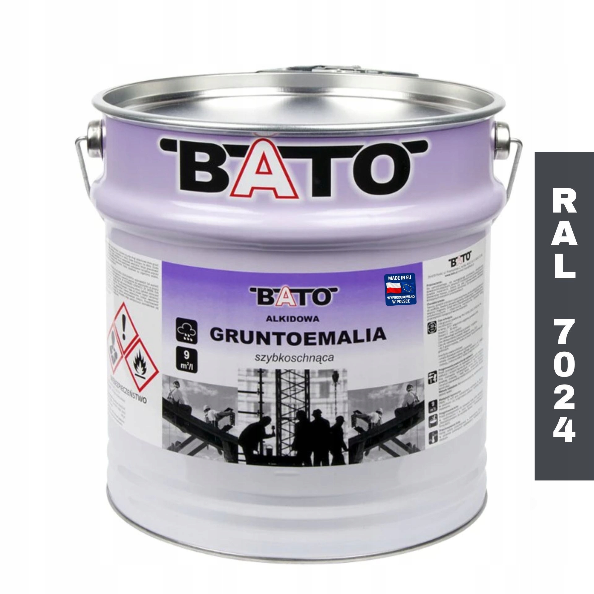 Barva na kov barva na rez Grafit Ral 7024 10L Bato