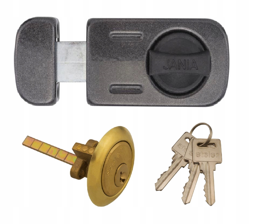 

Zamek naw. Łucznik wkładka, Jania Grafit