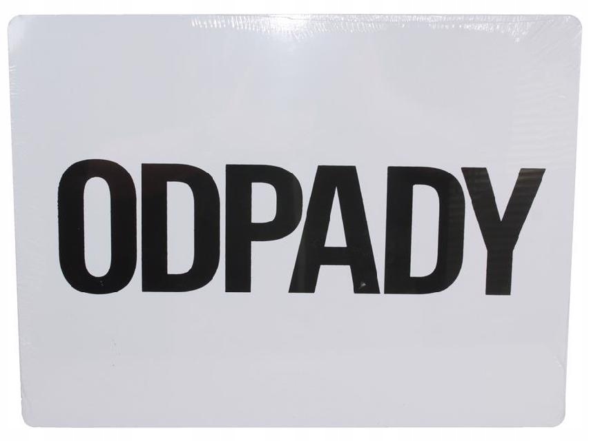 

Tablica Informacyjna Adr Odpady 30x40 Duża Kieszeń